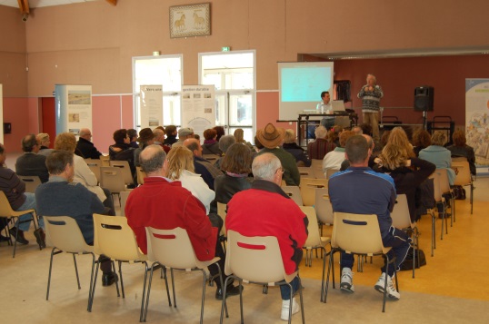 conférence de Robert Morez, agro-écologue à Villeneuve-lès-Maguelone en 2011